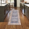 thumbnail image 2 of Nourison Vintage Home Traditional Flatweave Indoor Area Rug Blue 2'2"x7'6, 2 of 6