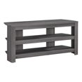 thumbnail image 1 of Soporte de TV Monarch Specialties I 2566 para 42 pulgadas, color gris, 1 of 3