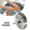 thumbnail image 6 of For Blanco Sink Replacement 80Mm Kitchen Sink Strainer Waste Plug Basin Drain Filter Bathroom Kitchen Sink Accessories, 6 of 9