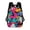 Color, variant on Abstract Colorful Graffiti Art Backpack 17 Inch Laptop Bag Large Capacity Men's And Women's Backpack Travel Bag