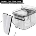 thumbnail image 6 of WF020 Pet Water Fountain Filter, Cat Dog Water Fountain Replacement Filters for NPET WF020 Fully Transparency Water Fountain, 6 of 7