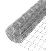 Fencer Wire 14 Gauge Galvanized Welded Wire Mesh Size 2 inch by 4 inch (5 ft. x 50 ft.)