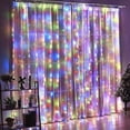 thumbnail image 5 of Adorno colgante navideño con forma de gota, 8 modos, alimentado por USB, cadena de luces LED para Navidad, boda, fiesta, árbol, decoración del hogar, 5 of 5