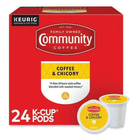 coffee and chicory k-cup, 24/box | Bundle of 10 Boxes