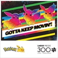 thumbnail image 2 of Buffalo Games 300-Piece Pokemon Gotta Keep Movin'! Jigsaw Puzzle, 2 of 5
