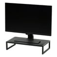 thumbnail image 5 of Realspace® Acadia Wood/Metal Monitor Stand, 4-1/2"H x 21-1/2"W x 10"D, Black, 5 of 6