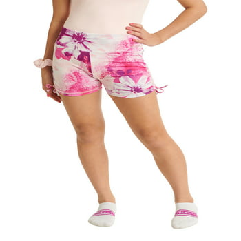Justice Girls Floral Fashion Dance Short, Sizes XS-XL, 1-Pack