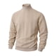 thumbnail image 1 of Ceisia Men's All Gift Seasons Casual Solid Color Knitted Fabric Round Neck Long Sleeve Shirt - Comfortable Daily Outdoor Wear, 1 of 7
