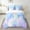 Blue Pink, variant on Erosebridal Princess Mermaid Bedding Sets Twin Size , Sparkles SSequins Print Comforter Sets with Sheets, Ultra Soft 7-Piece