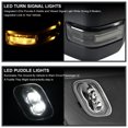 thumbnail image 6 of Spec-D Tuning [2015 Look] Chrome Power Heated Towing Mirrors w/ Smoke LED Signal Compatible with 2007-2014 Ford F150 Pickup Left + Right, 6 of 7
