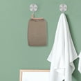 thumbnail image 5 of Unique Bargains Gloves Bath Towel for bathroom 5.12"x7.28" 1 Pc Brown, 5 of 7