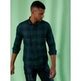 thumbnail image 2 of Men Full Sleeve Checkered Casual Shirt, 2 of 7