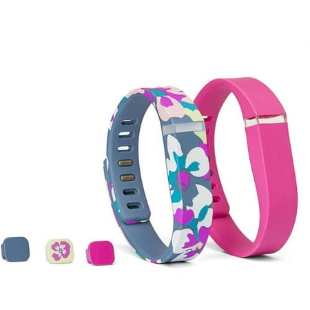 Fitbit Flex replacement bracelet Smart Buddie Fashion Activity Tracker Bands and Charger Combo Pack, Small
