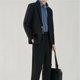 thumbnail image 5 of Conjunto de 2 piezas para hombre, color sólido, tendencias juveniles, disfraces, pantalones de ceremonia, trajes y blazers completos para hombre, ropa clásica elegante, 5 of 5