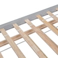thumbnail image 6 of MAYEERTY Twin Platform Bed Frame with Trundle, with Headboard and Footboard for Adult, Grey, 6 of 9