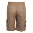 thumbnail image 5 of zuwimk Mens Shorts,Men's Performance Comfort Flex Cargo Short Khaki,M, 5 of 5