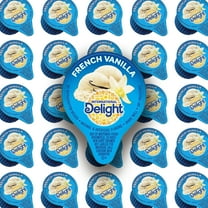 International Delight, French Vanilla, Single-Serve Non-Dairy Coffee Creamers 0.5 fl. oz l 50 counts
