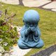 thumbnail image 5 of Estatuilla de estatua de Buda para meditando - Escultura de monje de jardín, decoración interior para el hogar, decoración de patio de jardín No estoy diciendo perfecl Monje Estatua de Buda, 5 of 7