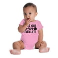 thumbnail image 4 of Does Your Papa Even Lift Gym Workout Romper Boys or Girls Infant Baby Brisco Brands 24M, 4 of 6