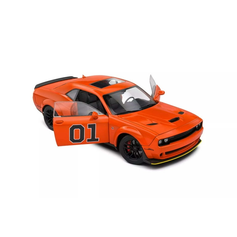 SOLIDO 1/18 チャレンジャーワイドボディ HAZARD Tribute Solido 2023 Dodge Challenger R/T Scat Pack Widebody No 1 Hazzard