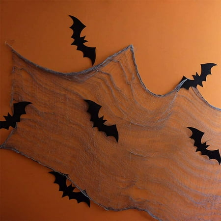 Stickers Muraux Halloween Stickers Muraux Chauve Souris Decoration De Fete D Halloween Diy Decoration De La Maison Stickers Muraux Chauves Souris 3d Pieces Walmart Canada