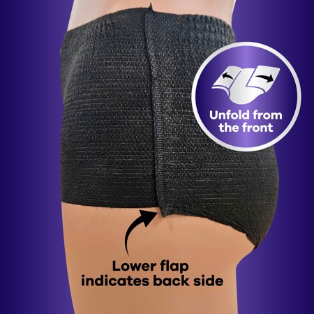ALWAYS DISCREET NIGHT, REIMAGINED ADULT DIAPERS FOR WOMEN SIZE S/M, 48 CT​