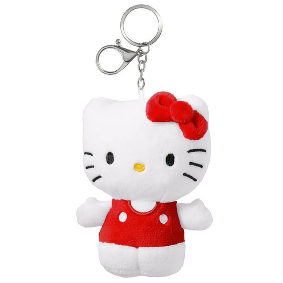 Sanrio-Girl's/Tween Hello Kitty Plush Keychain Charm