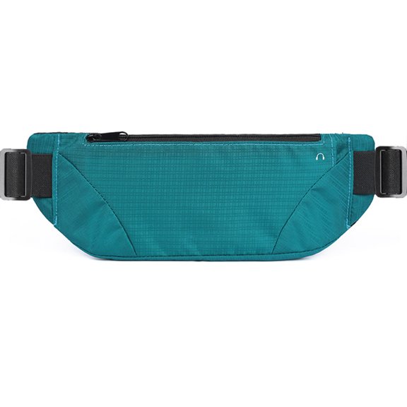 Running Waist Bag for Women & Men,for Workout Fitness, Travel and Festivals, Adjustable Strap - peacock blue