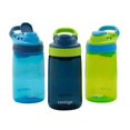 thumbnail image 4 of Contigo flasks Navy/Green/Blue Autoseal Sip Kids 415ml Water Bottles, 3 Pack, 4 of 4