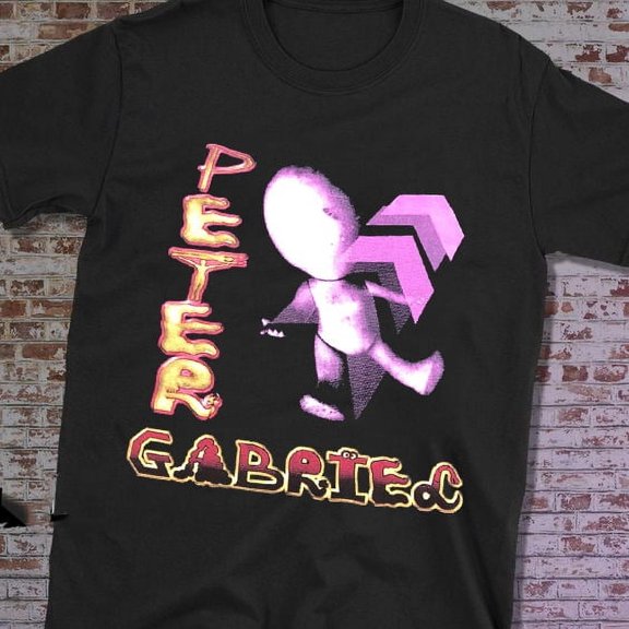 Vintage Peter Gabriel 'Growing Up' T-Shirt Tee Unisex IN047