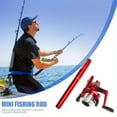 thumbnail image 2 of SylvanFlux Portable Pen-Style Fishing Combo: Rod & Reel Set for Outdoor Fishing, Parent-Child Activities, 2 of 6
