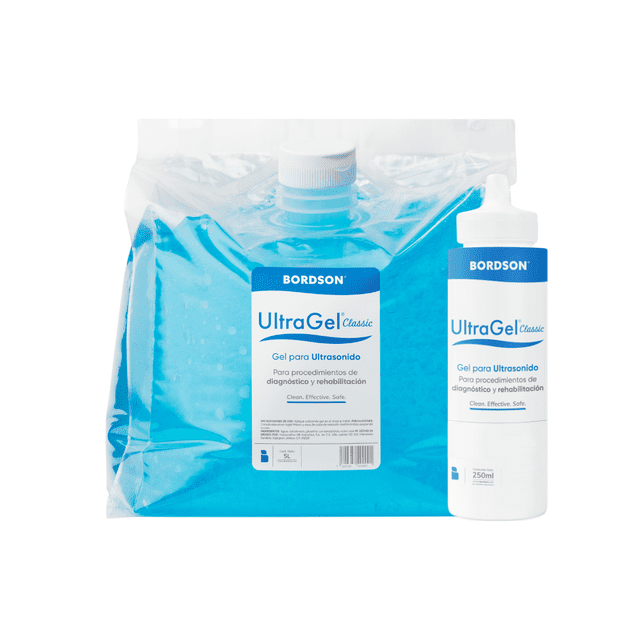 Gel Conductor Bordson UltraGel Classic para Ultrasonido Azul 5 litros