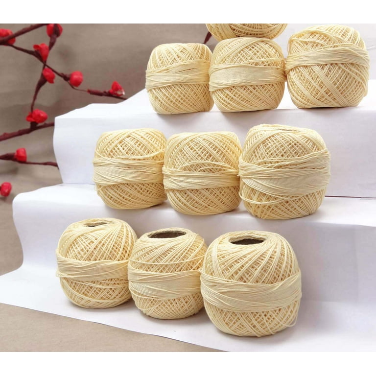 IBA Indianbeautifulart Embroidery Yarn Anchor Cotton Crochet Thread Lot Of  10 Pcs Knitting Tatting Ball 