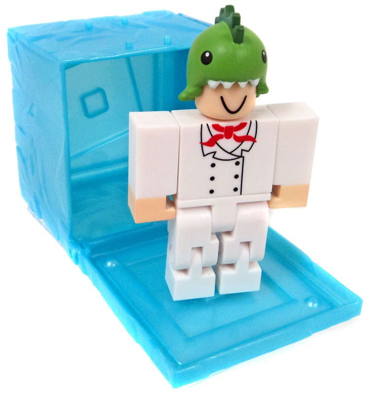 Roblox Red Series 3 Theme Park Tycoon Dino Vender Mini Figure Blue Cube With Online Code No Packaging Walmart Com Walmart Com