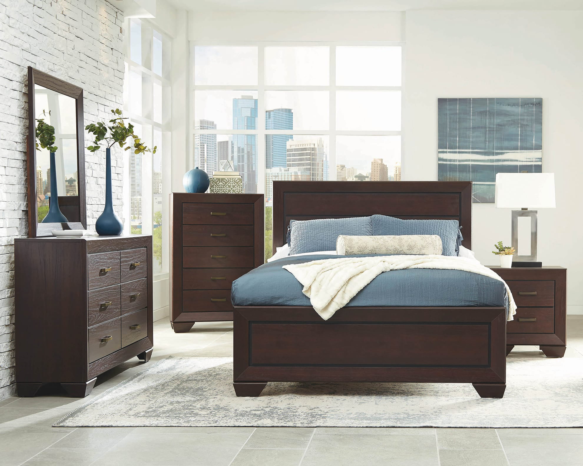 Coaster Company Fenbrook Transitional, Transitional King Bed