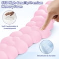 thumbnail image 4 of Set de reposamuñecas, teclado y reposamanos Sushret Cloud Pink, 4 of 7