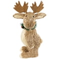 thumbnail image 5 of Northlight Woodland Standing Moose Christmas Figure - 14", 5 of 7