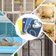 thumbnail image 3 of 4pcs Guinea Pig Cage Liners Washable Guinea Pig Pee Pads Small Animals Rabbit Pee Pads Mixed Style, 3 of 4