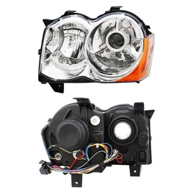 Faro Derecho Jeep Grand Cherokee 2008 2009 2010 blanco EAGLE VISION Grand Cherokee