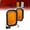 Amber, variant on Red 5" x 3" Rectangular LED Trailer Tail Light Kit [DOT FMVSS 108] [SAE I6 P2 S2 (3)T] [Grommets & Plugs] [Submersible] [Stop Turn Tail Brake] [10 LED] Brake Lights for Tow Truck 80 Inch Wide Trailer