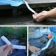 thumbnail image 3 of Yuarrent Cubo de agua para coche, contenedor de tanque grueso para conducir, barriles de almacenamiento para grifo, suministros para acampar al Kits de desorden para acampar 12L+tubo, 3 of 6