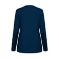 thumbnail image 4 of Admvng Cardigan for Women Open Front Lightweight V Neck Pocket Curved Hem Soft Layering Shrug Sweater, 4 of 8