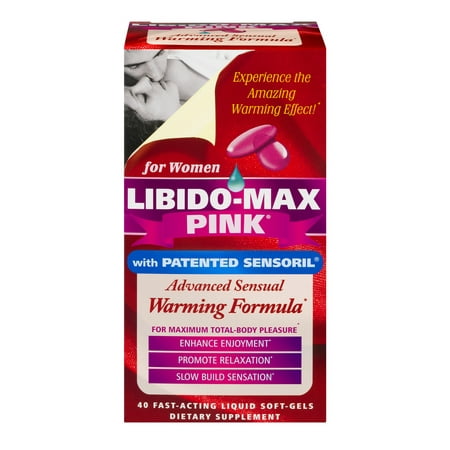Applied Nutrition Libido-Max Pink For Women, 40.0 (Best Supplements For Women's Libido)