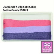 Diamond FX Split Cake, 28 gm - Small Cotton Candy