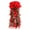 15#, variant on Artificial Fake Hanging Flowers Plants Basket for Spring Outdoor Outside Decoration, UV Resistant Faux Plastic Fabric Flower Morning Glory Wisteria Petunia for Garden Porch Patio Balcony Yard Decor