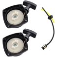 thumbnail image 1 of 2pcs 50mm Recoil Pull Starter for Brush Cutter Hedge Trimmer Distance Between Mounting Holes 50mm, 1 of 5