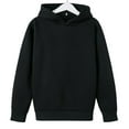 thumbnail image 1 of Sudadera con capucha Skymirror para jóvenes, clásica, lisa, suave, para niños, niñas y niños., 1 of 8