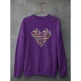 thumbnail image 3 of I Love You Baby Heart Sweatshirt Men -Image by Shutterstock, Male 4X-Large, 3 of 4