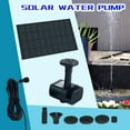 thumbnail image 1 of TIMIFIS Pool Fountain Outdoor Solar Powered Bird Bath Water Pump For Pool Garden Aquarium Bird Bath ummer, 1 of 7