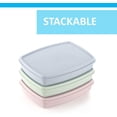 thumbnail image 7 of Signora Ware 3-Piece Multicolor Reusable Lunch Boxes for Kids, 7 of 7